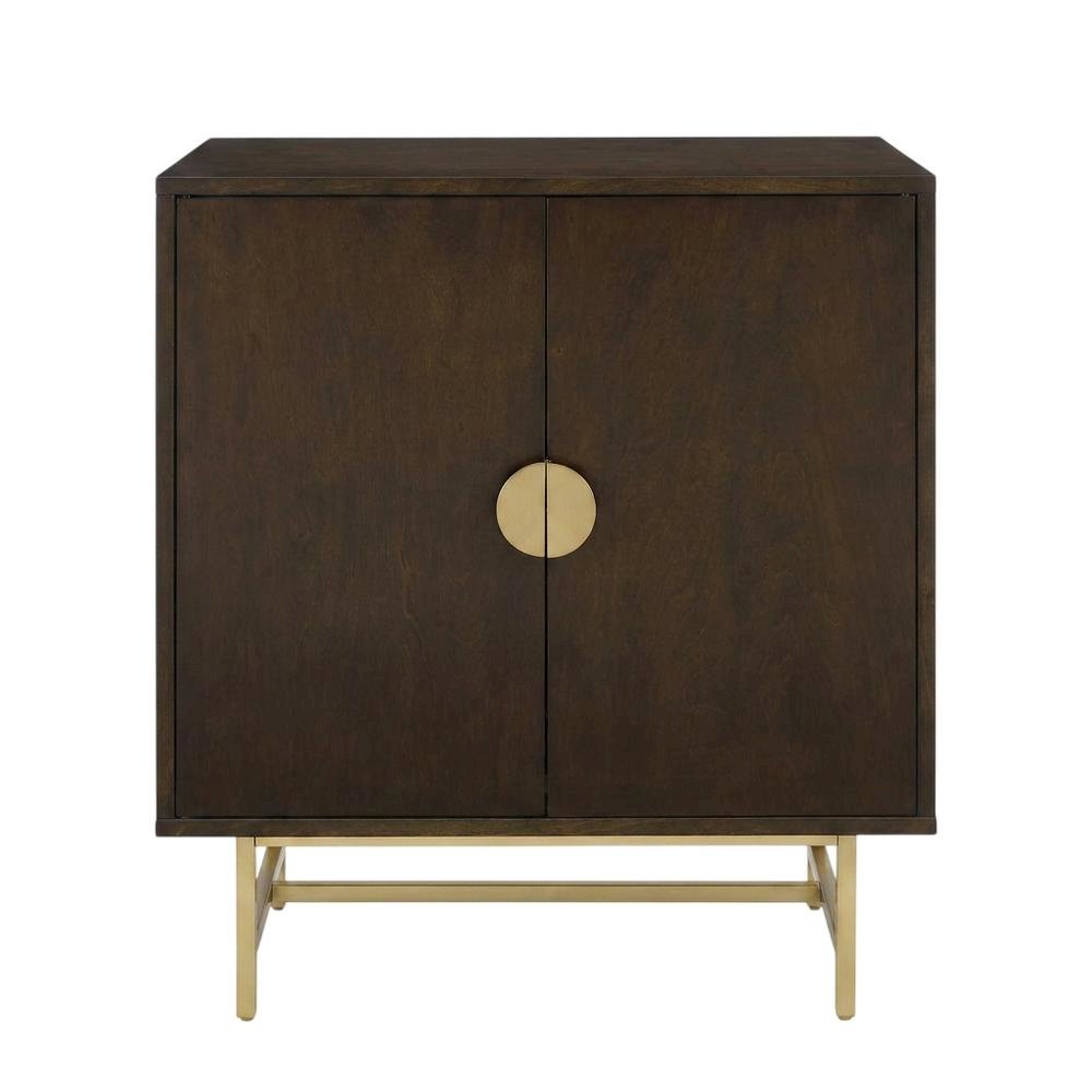 Gold Bar Cabinet with Anti-Tip Hardware and Durable Construction