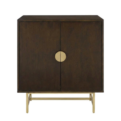 Gold Bar Cabinet with Anti-Tip Hardware and Durable Construction