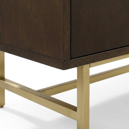 Gold Bar Cabinet with Anti-Tip Hardware and Durable Construction