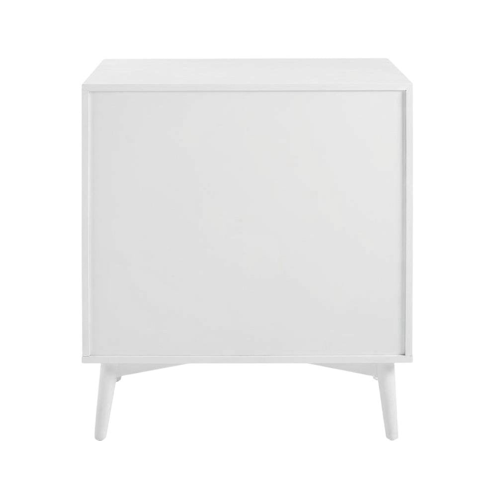 Black bar cabinet with anti-tip hardware and ample storage space