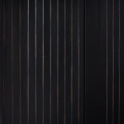 Seaside Hall Tree Distressed Black