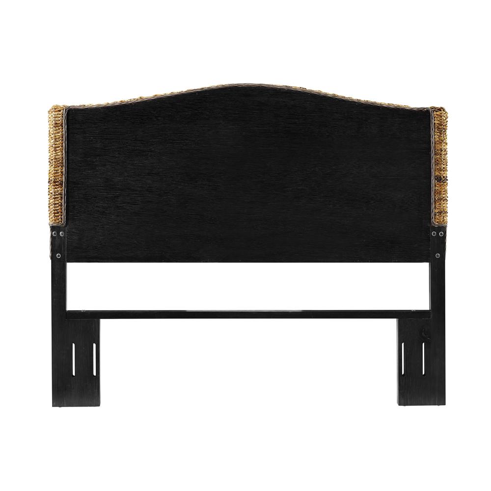 Elegant Brown Queen Size Headboard with Coastal Design for a Stylish Bedroom