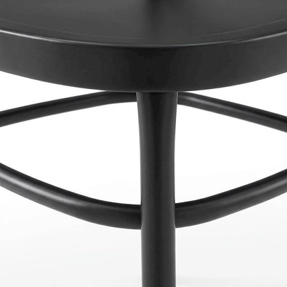 Metal Dining Chair Set in Sleek Finish with Comfortable Back Support