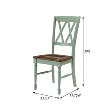 Set of four dining chairs with ergonomic back support and sturdy construction