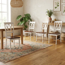 Four-Piece Dining Chair Set with Comfortable Backrest and Sleek Design