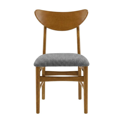 Wood Dining Chairs Set with Cushioned Seats and Sturdy Frame, 4-Piece