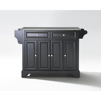 Lafayette Stainless Steel Top Full Size Kitchen Island/Cart