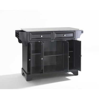 Lafayette Stainless Steel Top Full Size Kitchen Island/Cart