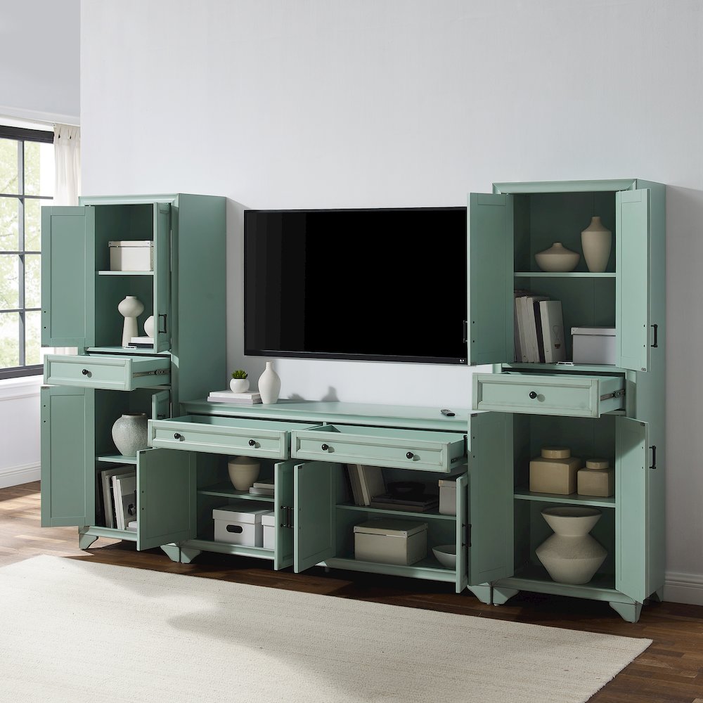 Tara 3-Piece Entertainment Center - Sideboard & 2 Pantries
