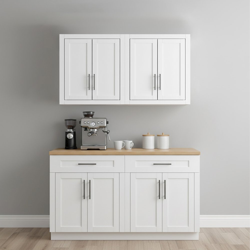 Savannah 2Pc Wall Kitchen Storage Cabinet - 2 Wall Cabinets