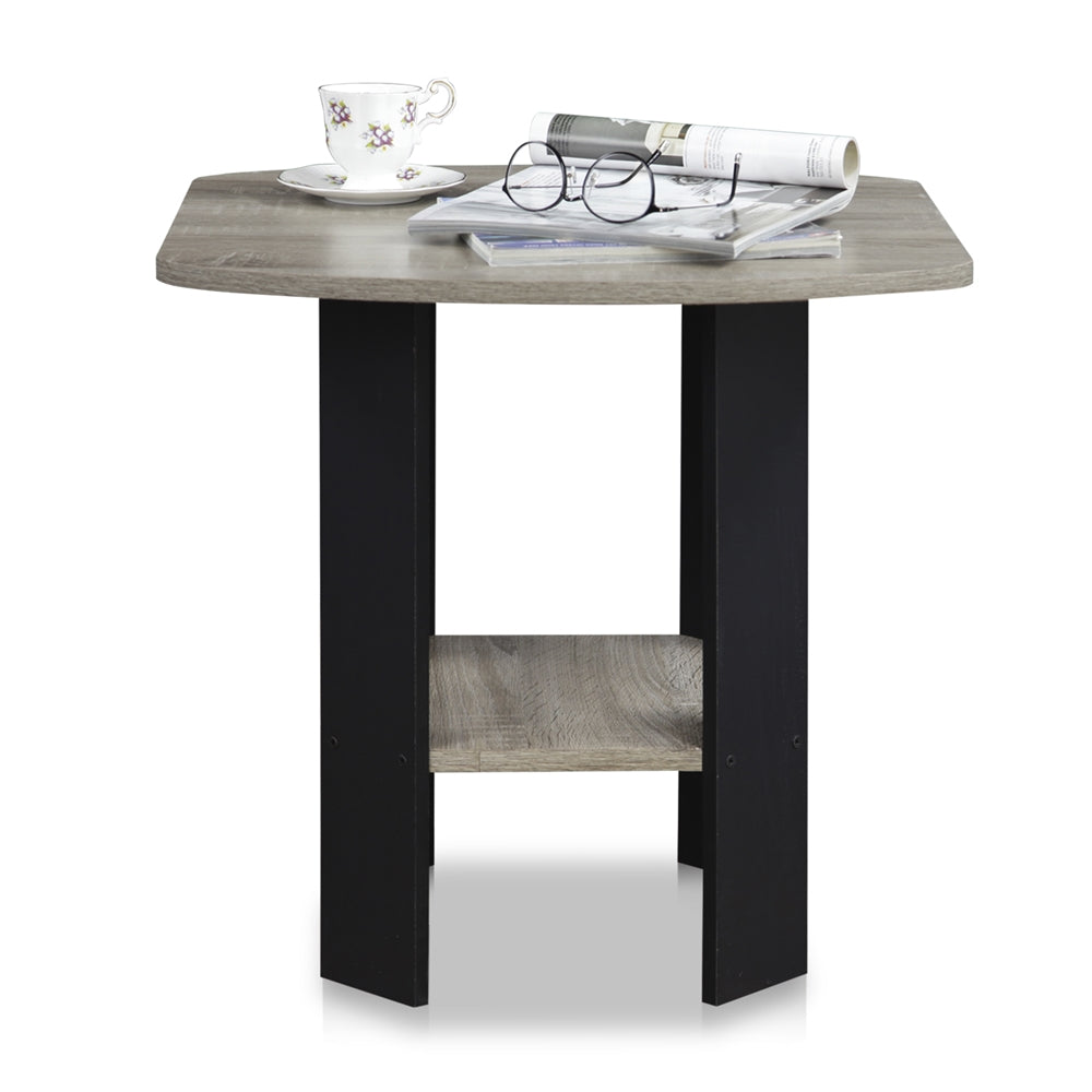 Simple Design End Table, Set of Two