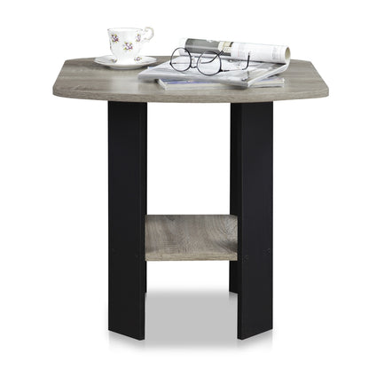 Simple Design End Table, Set of Two