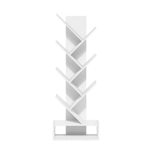 Wooden bookcase with simple design and sturdy construction