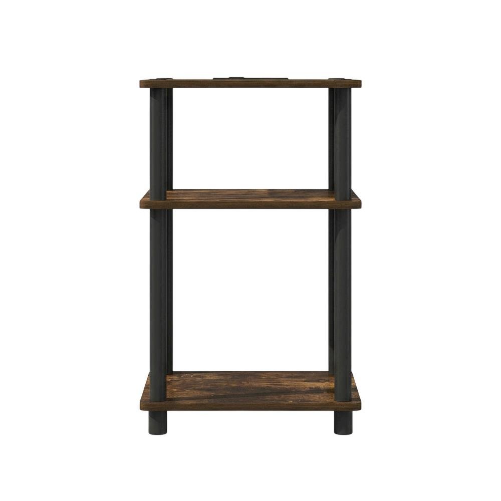 Wooden open storage nightstand with sleek design and durable construction