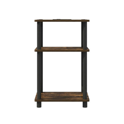 Wooden open storage nightstand with sleek design and durable construction