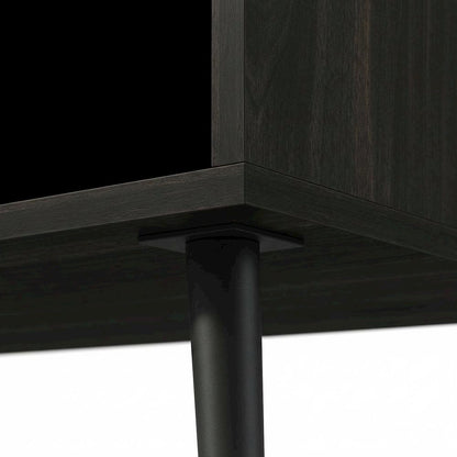 Espresso Mid Century TV Stand for TVs up to 40 inches with Wood Legs
