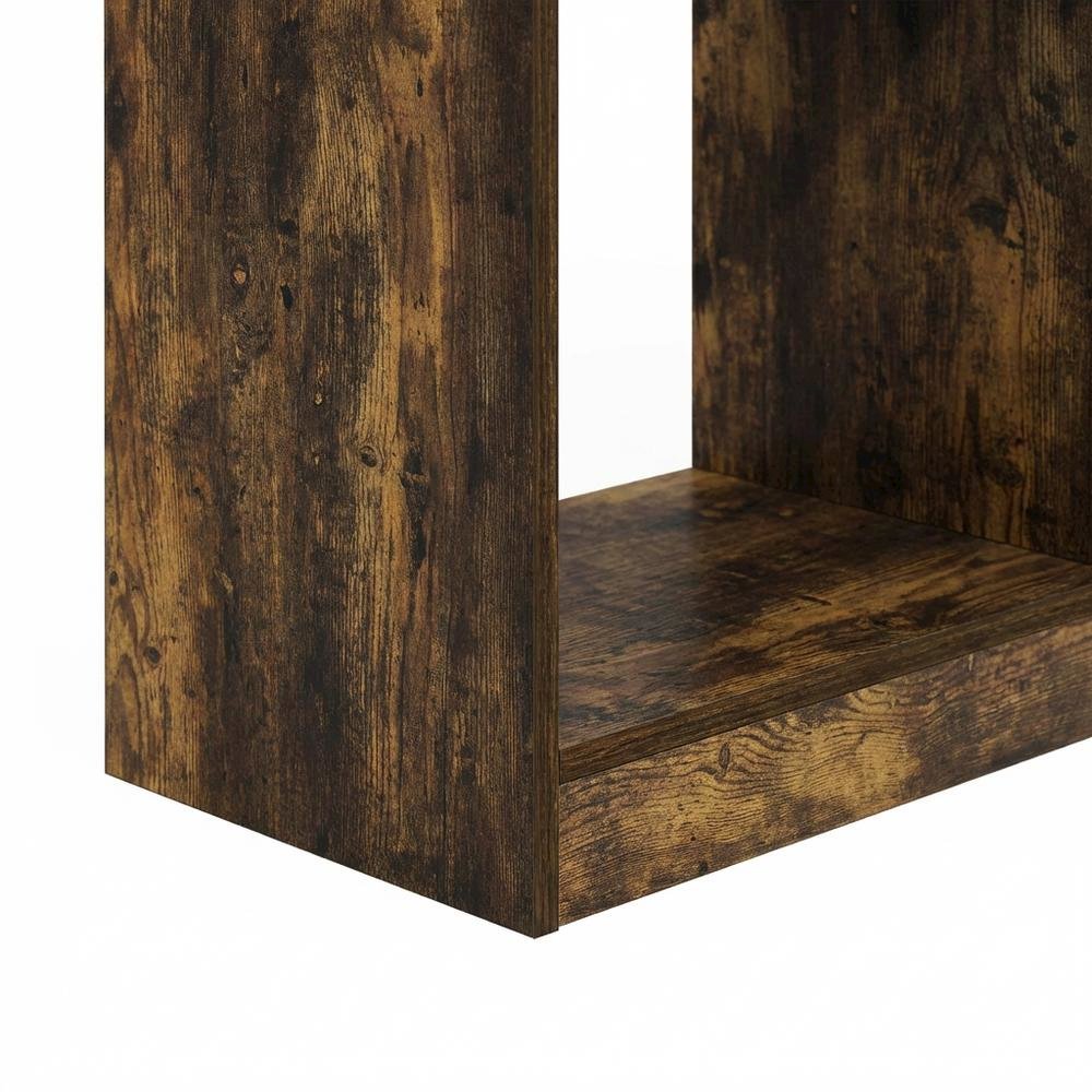 Wooden bookcase with sleek design and sturdy construction