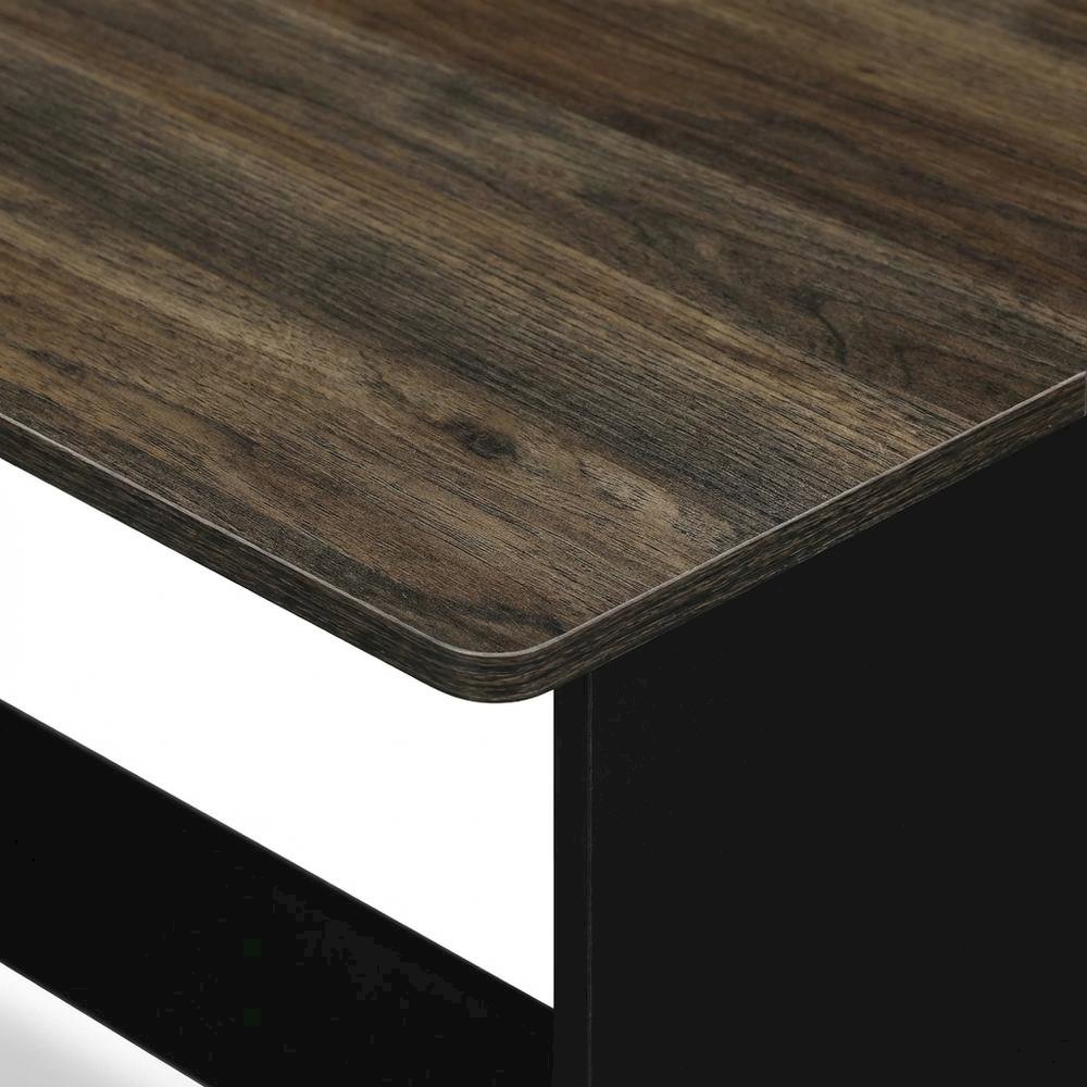 Columbia Walnut Study Table with Durable Surface, Compact Design for Home Office