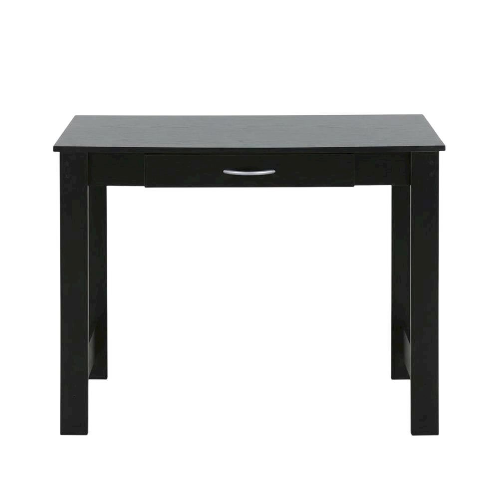 Black JAYA Writing Desk with Drawer for Home Office and Study