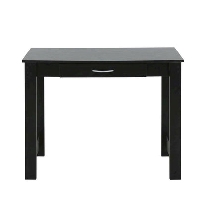 Black JAYA Writing Desk with Drawer for Home Office and Study