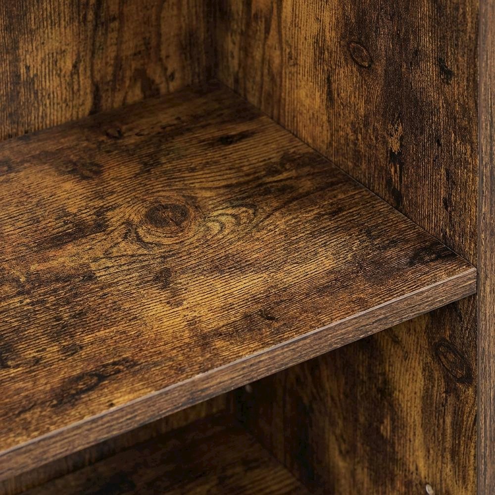 Wooden Bookcase in Classic Finish for Home & Office Storage
