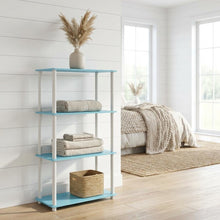Wooden Bookcase with Open Shelving for Home Office Storage