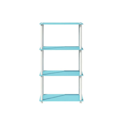Wooden Bookcase with Open Shelving for Home Office Storage