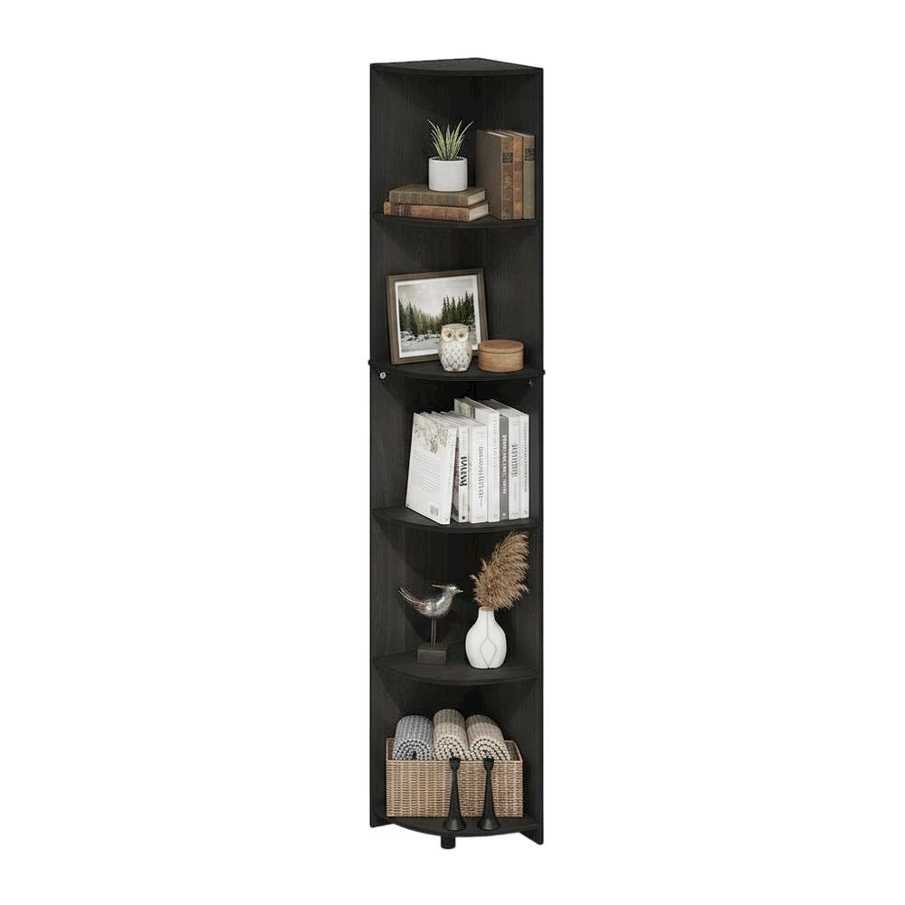 Wooden bookcase with sleek design for home or office storage