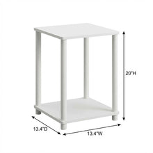 Wood Bookcase with Open Shelves and Sturdy Construction for Living Room Storage