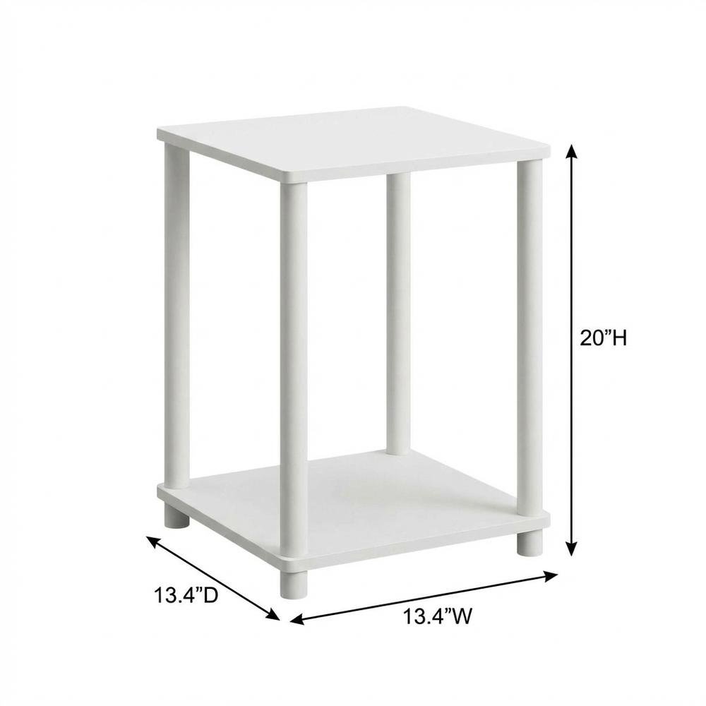 Wood Bookcase with Open Shelves and Sturdy Construction for Living Room Storage