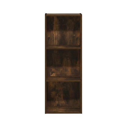 Wooden Bookcase with Adjustable Shelves and Durable Design