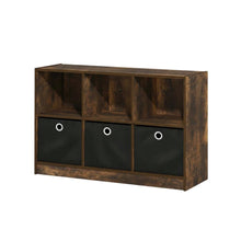 Wooden Bookcase with Open Shelving for Home or Office Storage