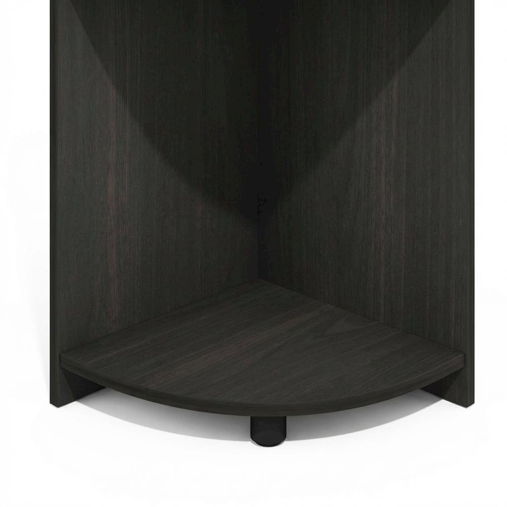 Wooden bookcase with sleek design for home or office storage