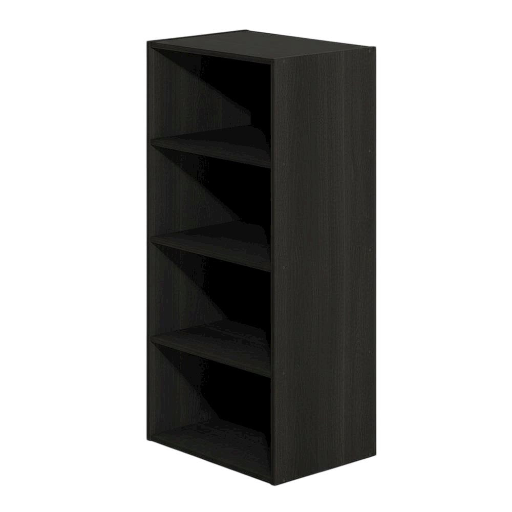 Wooden bookcase with sleek design for organized storage