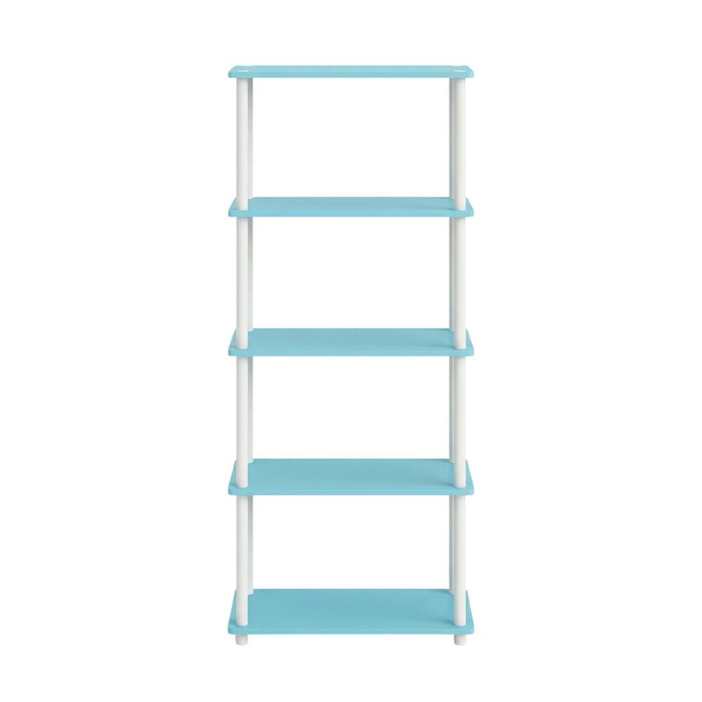 Wooden Bookcase with Open Shelves and Durable Construction for Living Room