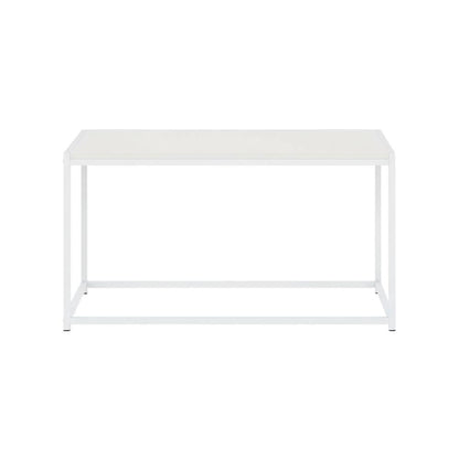 White Coffee Table With Sleek Modern Design For Living Room