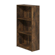 Wooden bookcase with minimalist design and sturdy construction