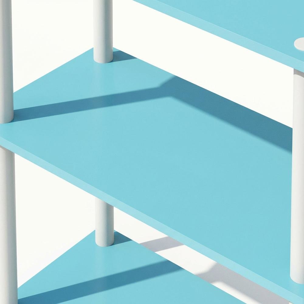 Wood Bookcase with Adjustable Shelves for Durable Storage