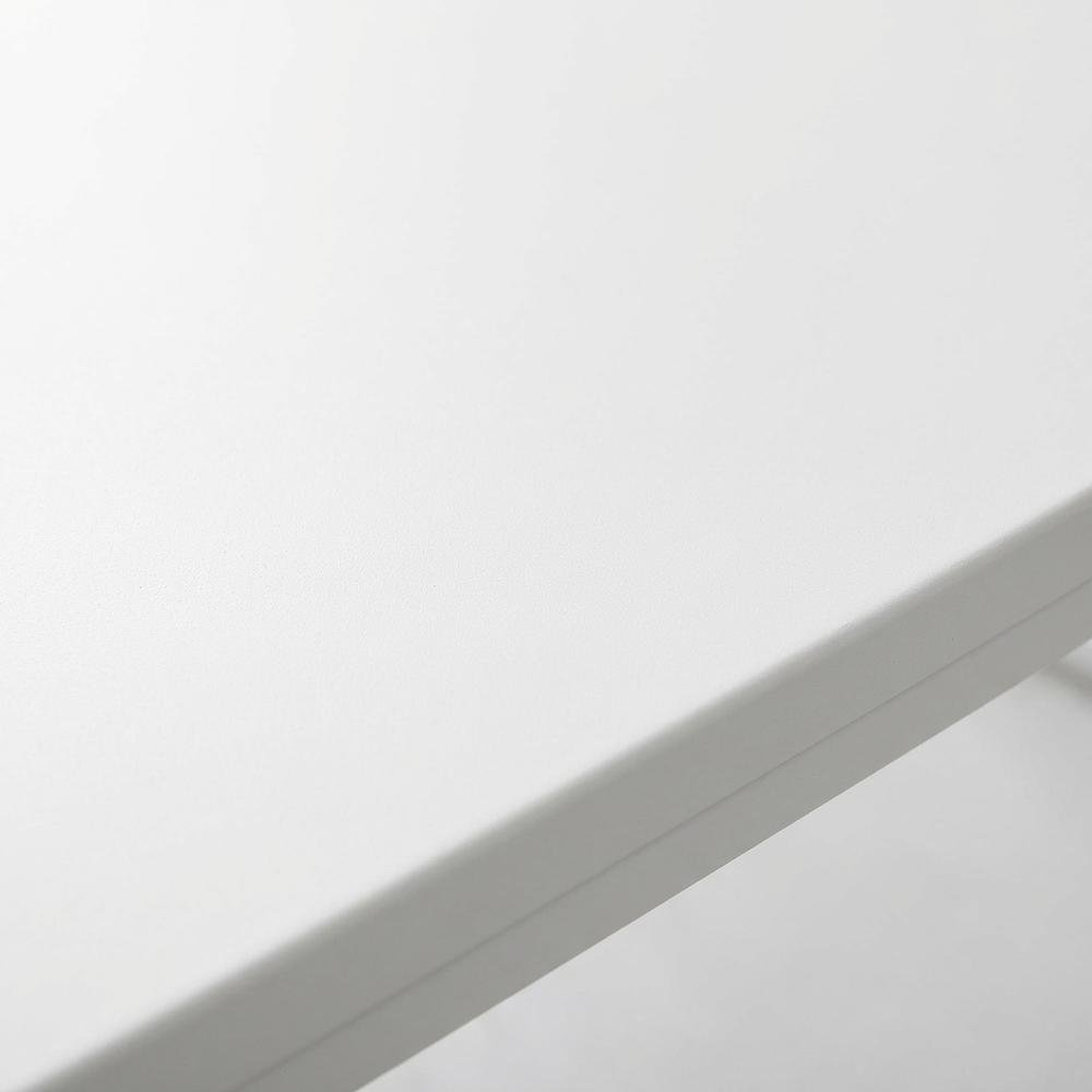 White Coffee Table With Sleek Modern Design For Living Room