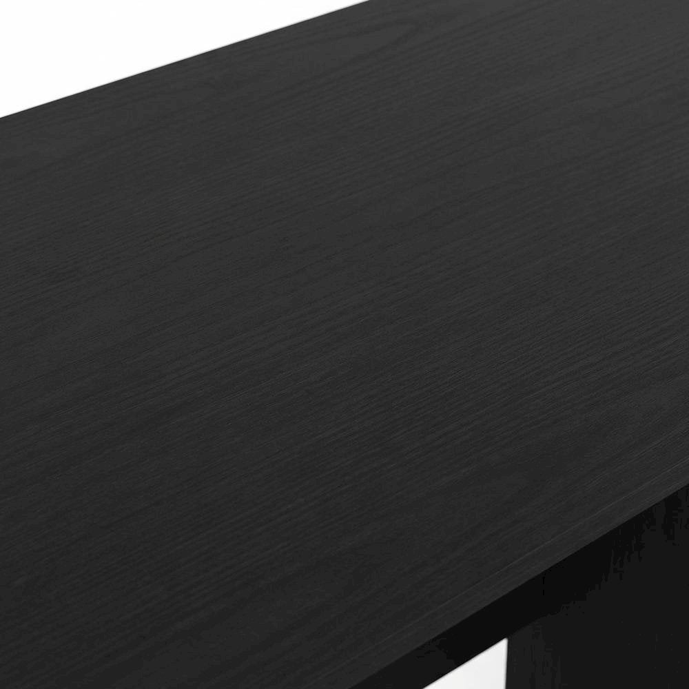 Americano Finish Computer Study Desk with Bin Drawers, Steel Tubes for Office