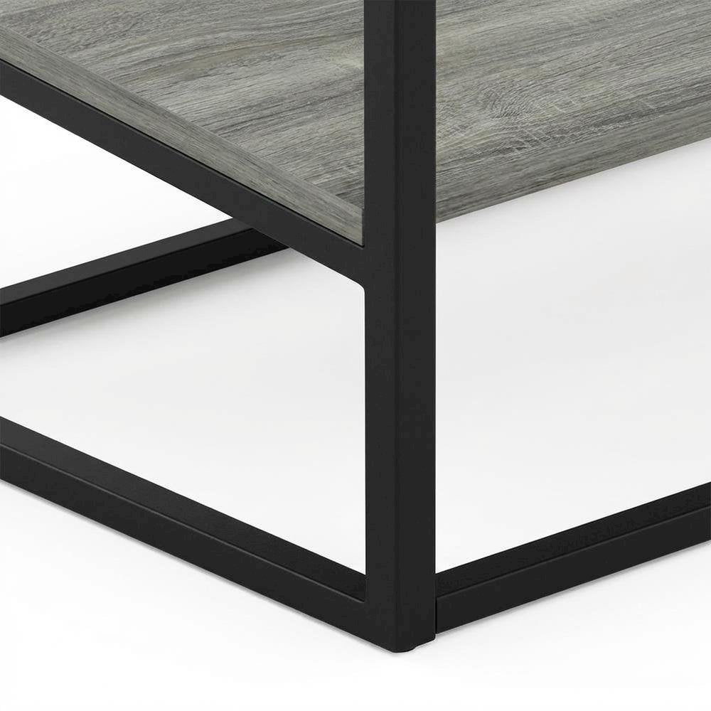Modern TV Stand for 65 Inch TV with Wood Construction and Elegant Grey Finish