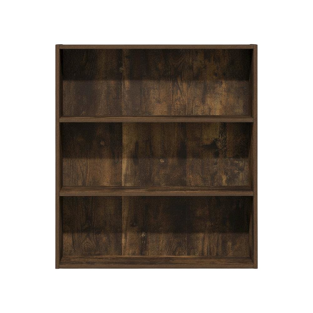 Wood Bookcase with Open Shelving for Home Storage