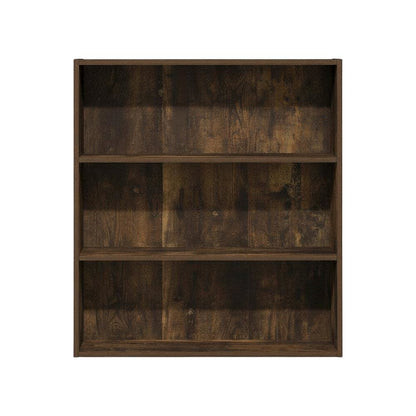 Wood Bookcase with Open Shelving for Home Storage