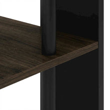 Dark Walnut Laptop Desk with Spacious Surface and Sturdy Design