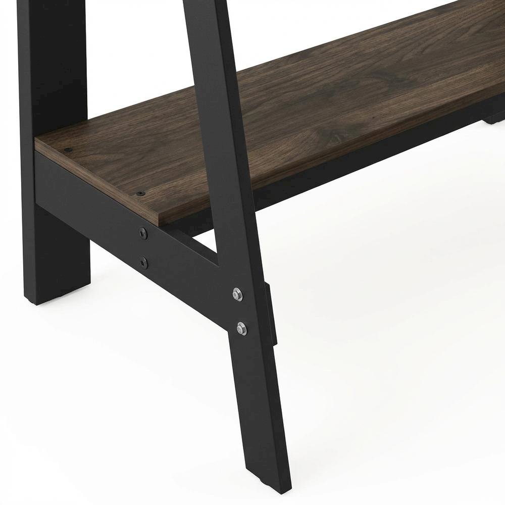 Columbia Walnut A Frame Computer Desk with Modern Style and Stable Frame