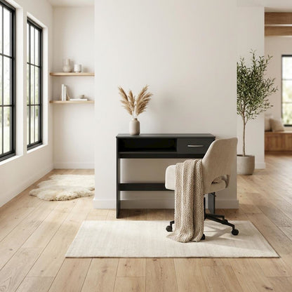 Computer Study Desk with Drawer in Modern Style for Home Office