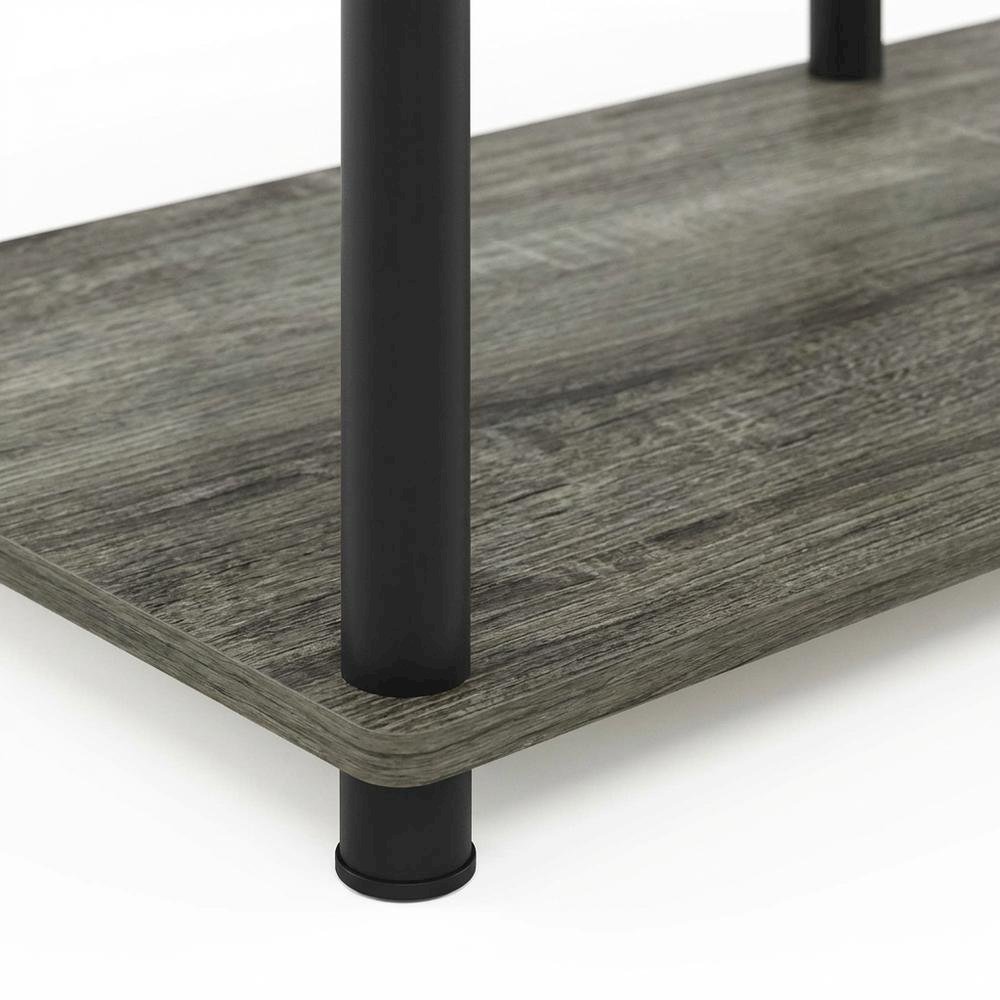 Wood TV stand for 55-inch screens with modern design and durable construction