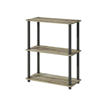 Wooden bookcase with modern design and sturdy construction