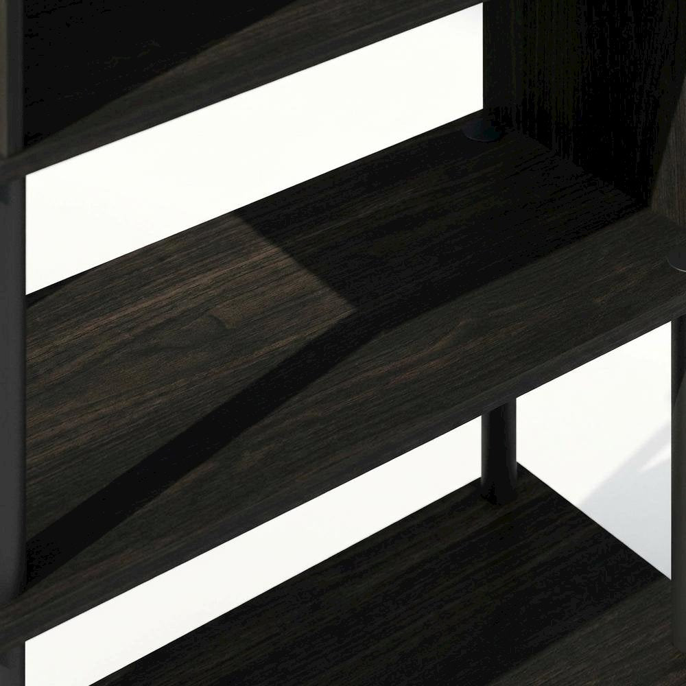 Wooden bookcase with simple design and sturdy construction