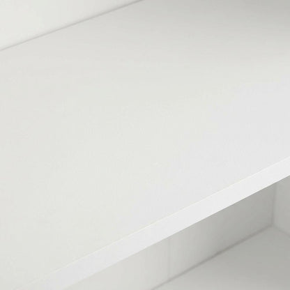 Wooden bookcase with clean design, sturdy construction, versatile storage
